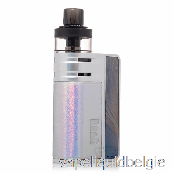 Vape België Voopoo Drag E60 Pod Mod Kit Regenboogzilver